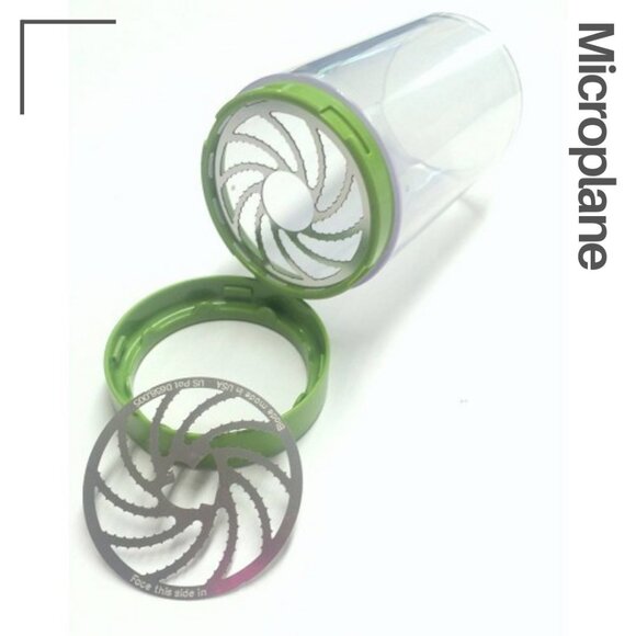 Microplane 2-in-1 Herb Mill - Stainless Steel - Picture 4 of 13